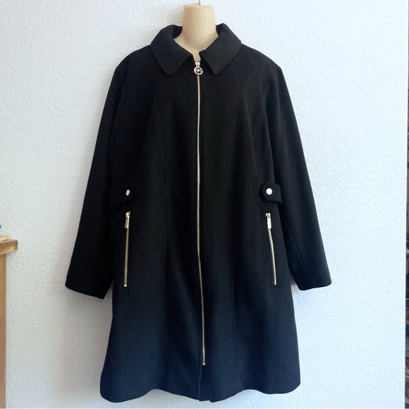 Michael Kors Jackets & Blazers - Michael Kors Black Trench Coat